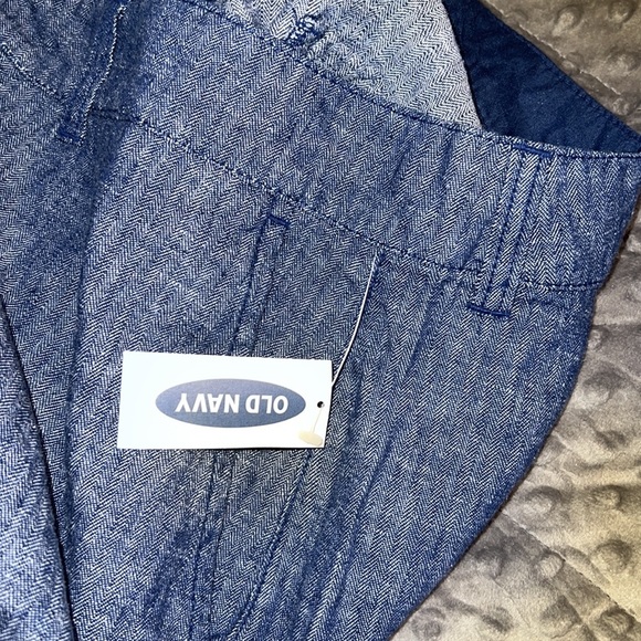 Old Navy size 16 womens everyday short linen blend mid rise side pockets summer - Picture 8 of 10